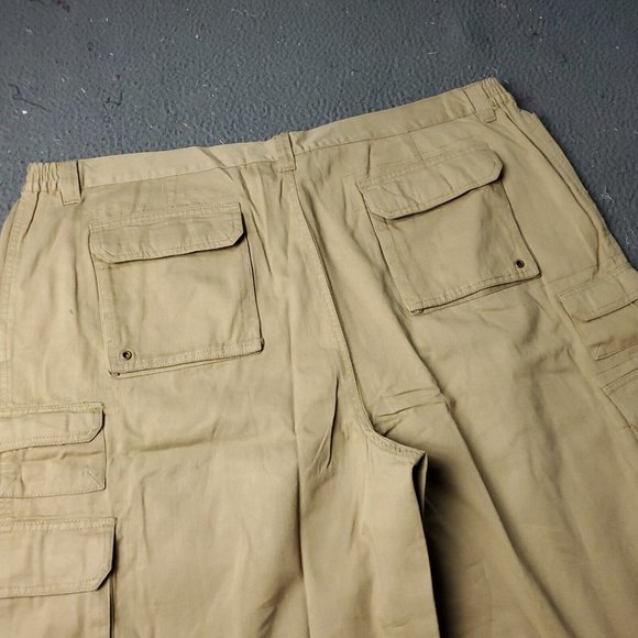 Boulder Creek Trading Co. Shorts Mens Size 48 Big & Tall  Cargo Tan - Picture 7 of 7
